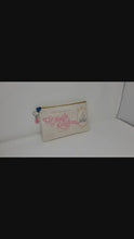 Load and play video in Gallery viewer, Vintage Magic Kingdom Ticket - Zipper Bag/Purse
