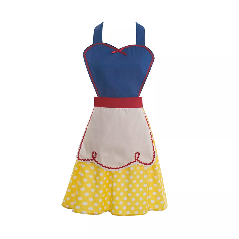 Running Costume - Adult Apron - Snow White Inspired