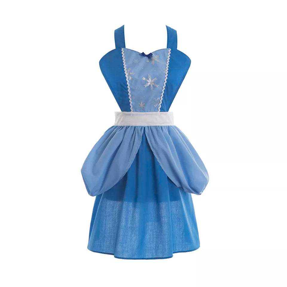 Running Costume - Adult Apron - Elsa Inspired