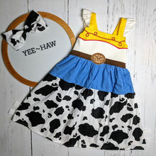 Load image into Gallery viewer, Everyday Play Dress - Jessie Cowgirl Inspired
